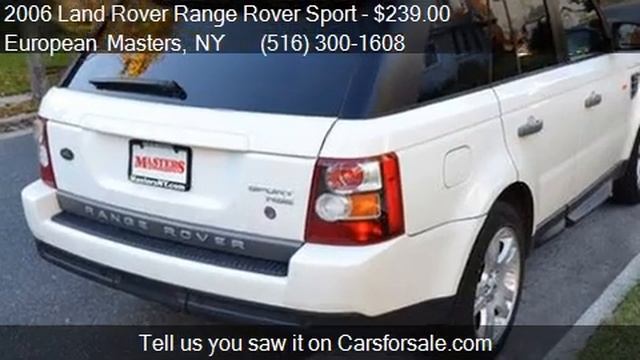 2006 Land Rover Range Rover Sport HSE 4dr SUV 4WD for sale i смотреть онлайн