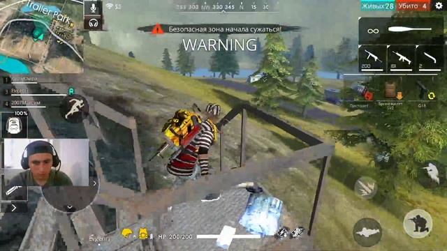 FREE FIRE ТРОЛЮ ГОЛОСОМ АХМЕДА 2 / 10 ХЕДОВ БЕЗ ПРИЦЕЛА