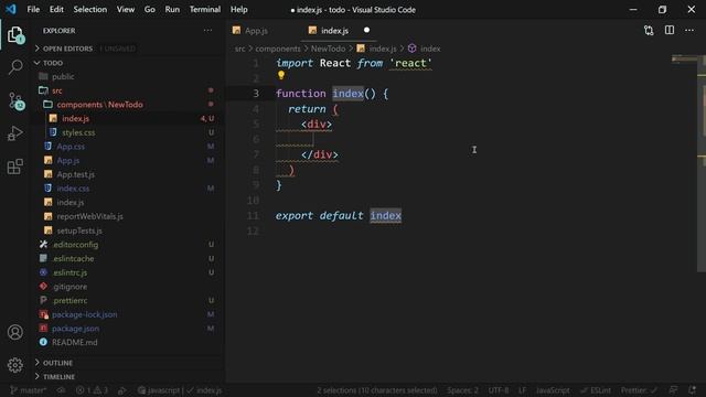 React Native - TODO - 0109 - Refatorando o projeto - Parte 1 смотреть онлайн