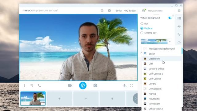 Virtual Backgrounds on Google Meet | ManyCam Virtual Backgrounds смотреть онлайн