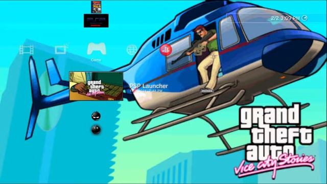 Grand Theft Auto: Vice City Stories - XMB Theme (PSP) смотреть онлайн