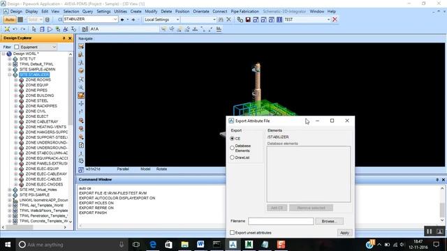 Creating a Navisworks review file from PDMS model смотреть онлайн