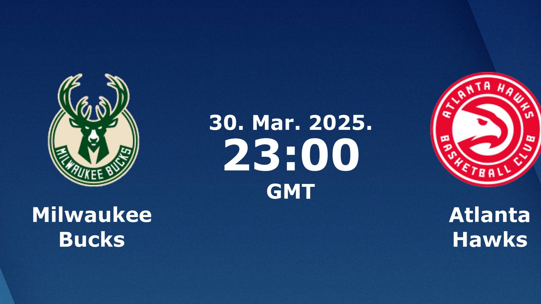 30.03.2025 | Милуоки Бакс —  Атланта Хокс | Bucks At Hawks