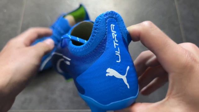 Puma Ultra Ultimate Gear Up Pack | Antoine Griezmann & Kingsley Coman Boot unboxing + on Feet 💙💚⚡️ смотреть онлайн