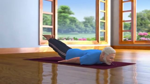 Yoga With Modi Shalabhasana Russian смотреть онлайн