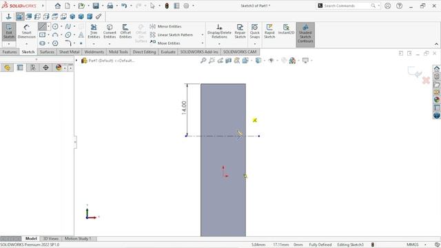 Sketch manual vice part3 | Jaw plate | Solidworks tutorial смотреть онлайн