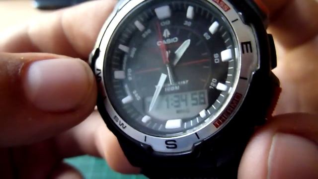 Часы Casio SGW-500H-1B смотреть онлайн