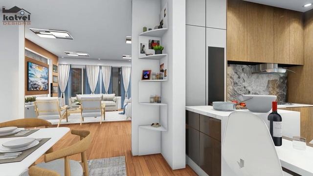 4 Bedroom Bungalow House Design | House Plan | Exterior & Interior Animation @katveldesigns