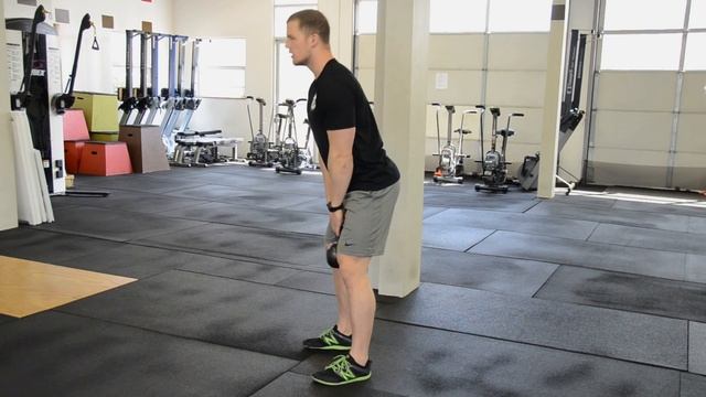 KETTLEBELL SWING technique: How to perform Russian KB Swings - demonstration with proper form смотреть онлайн