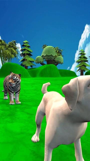Horse, Mouse, Chicken, Tiger - Animals crossing fountains - P6 смотреть онлайн