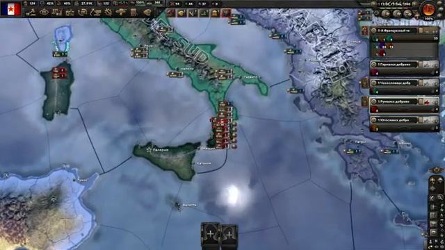 Поможем нашем товарищам в Европе / HOI 4 "Götterdämmerung" смотреть онлайн