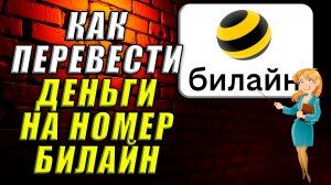 Как перевести деньги на номер билайн