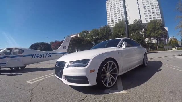 Audi RS7 on Vossen Wheels смотреть онлайн