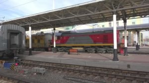 Поездка в электричке Эп3д "Красноярск - Дивногорск" | Железная дорога в Сибири