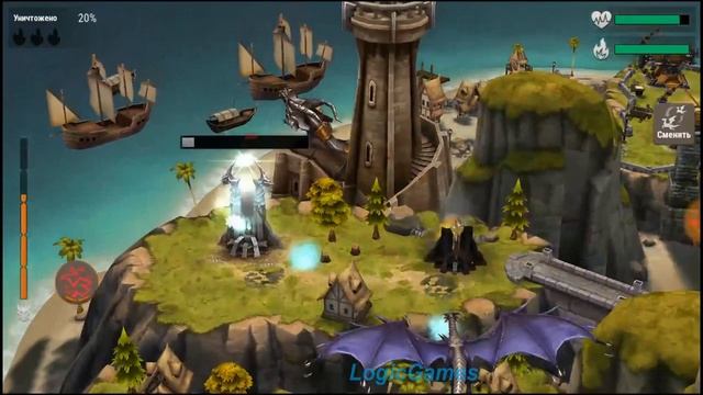 War Dragons Атака на Смертокогтя