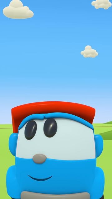 Роботы строят высокую башню из кубиков Короткие мультики Грузовичок Лева для детей #весело смотреть онлайн