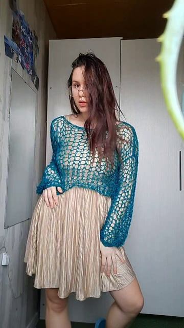 МК на ТРЕНДОВЫЕ сетчатые кофты уже на ютубе/рутубе/вк 🫶🏻 смотреть онлайн