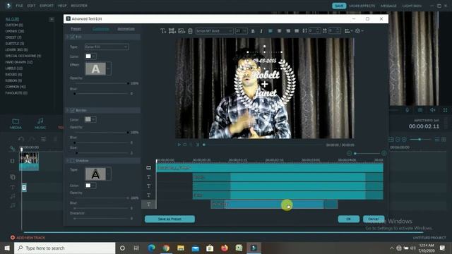 Filmora Me Scrolling Text Kese Add Karte Hai || Filmora Running Text Kaise Lagate Hai ||by Dh Advis