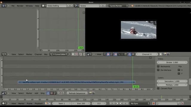Solve Kdenlive's Missing Video Track Reversal Effect, Using Blender part 2/2 смотреть онлайн