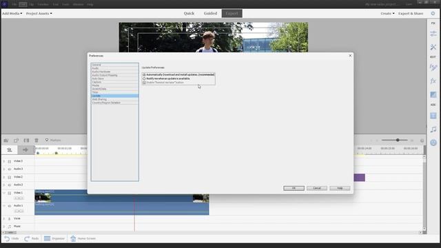Premiere Elements - Lesson 132 - Update, Web Sharing and Country Settings смотреть онлайн