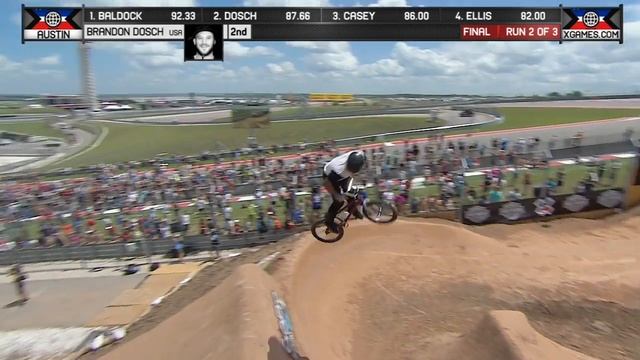 Brandon Dosch wins bronze in BMX Dirt смотреть онлайн