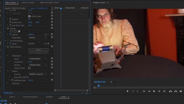 How to use the Warp Stabilizer Effect in Premiere Pro смотреть онлайн
