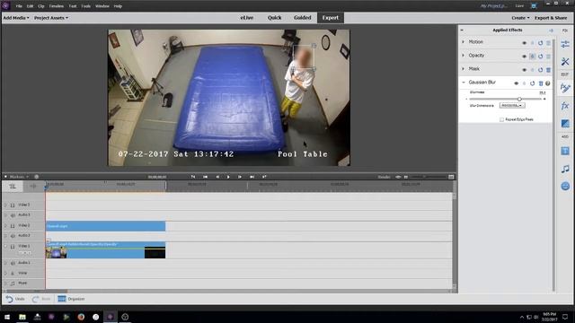 Adobe Premiere Elements 15 Tutorial on Blurring Multiple Faces/Objects смотреть онлайн