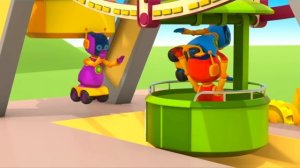 Грузовичок Лева собирает бензовоз для машинок -  Развивающие мультики для детей