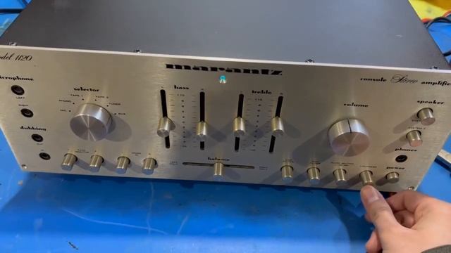 Vintage Marantz 1120 Stereo Integrated Amplifier video demo! смотреть онлайн