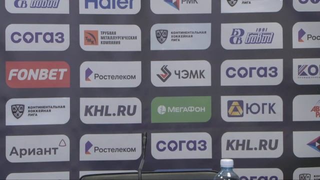 «Трактор» vs «Салават Юлаев». 1/4 Кубка Гагарина. Матч #1. Послематчевая пресс-конференция смотреть онлайн