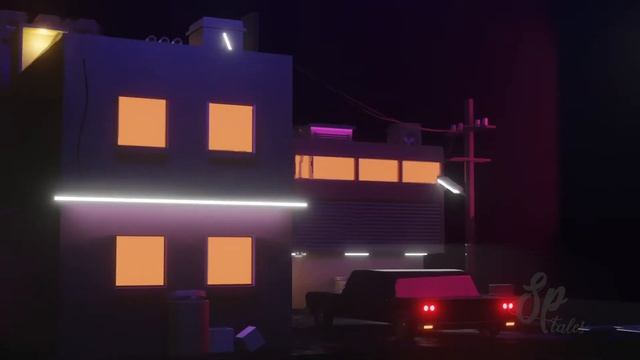 Cyber City #blender 🏙 смотреть онлайн