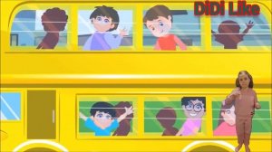 Хит! Колеса у автобуса крутятся. Детская песня.