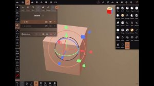 Nomad Sculpt урок 3. Boolean