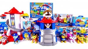 Распаковка крутой обзор игрушек Щенячий патруль Пожарная машина