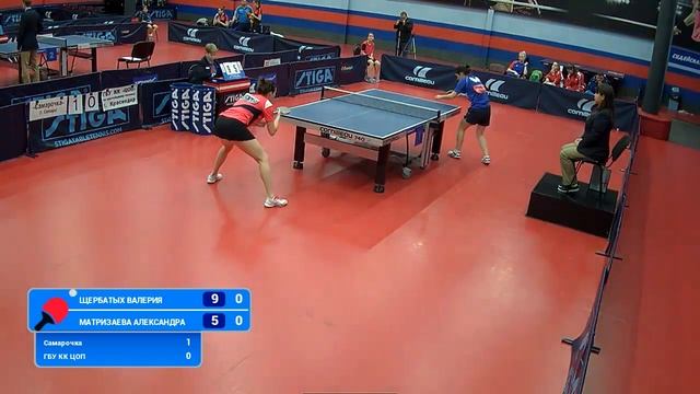 КЧ ФНТР 18/19. 1 тур. Женщины. Стол №1. «Самарочка» - ГБУ КК «ЦОП». Премьер-лига