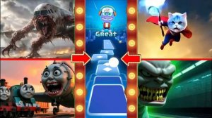 История превращения 🆚 ТАНК-МИНЬОН🆚Самолет Томаса🆚 ПОЖИРАТЕЛЬ ПОЕЗДОВ Томаса