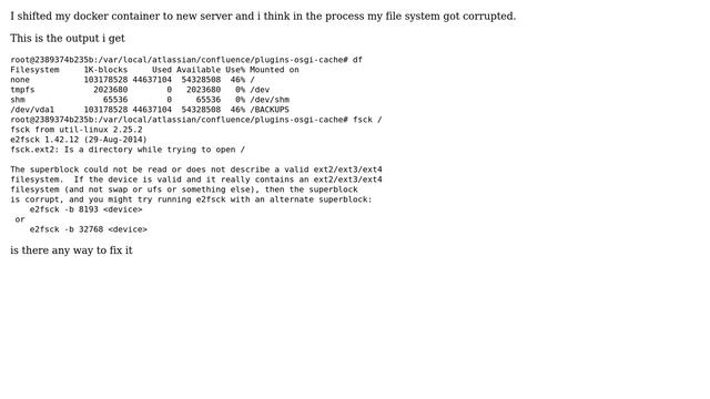 DevOps & SysAdmins: How can i fix corrupted file system in linux? смотреть онлайн