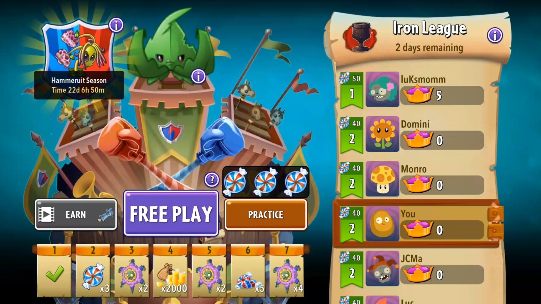 Растения против зомби 2 (PVZ 2)