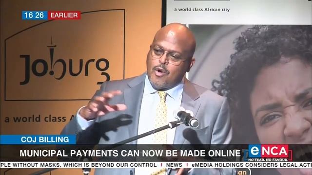 COJ Billing | City of Joburg launches electronic self-service portal смотреть онлайн