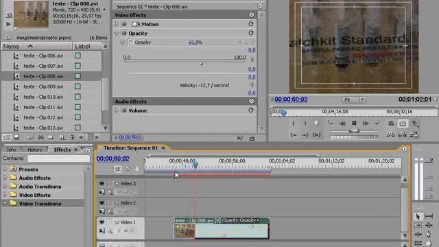 Adobe Premiere Pro 2.0 - Video Aula 05 смотреть онлайн