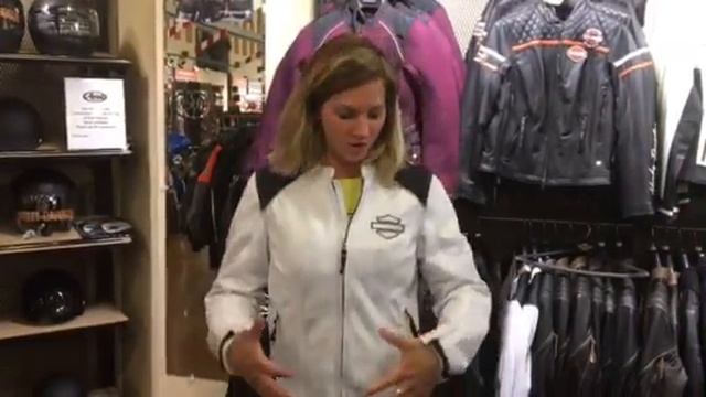 New Classic Harley-Davidson Woman's Riding Jacket смотреть онлайн