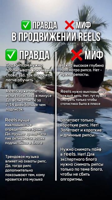 ✅Больше про reels @KirillKalganov Правда vs Миф о продвижении в Рилс смотреть онлайн