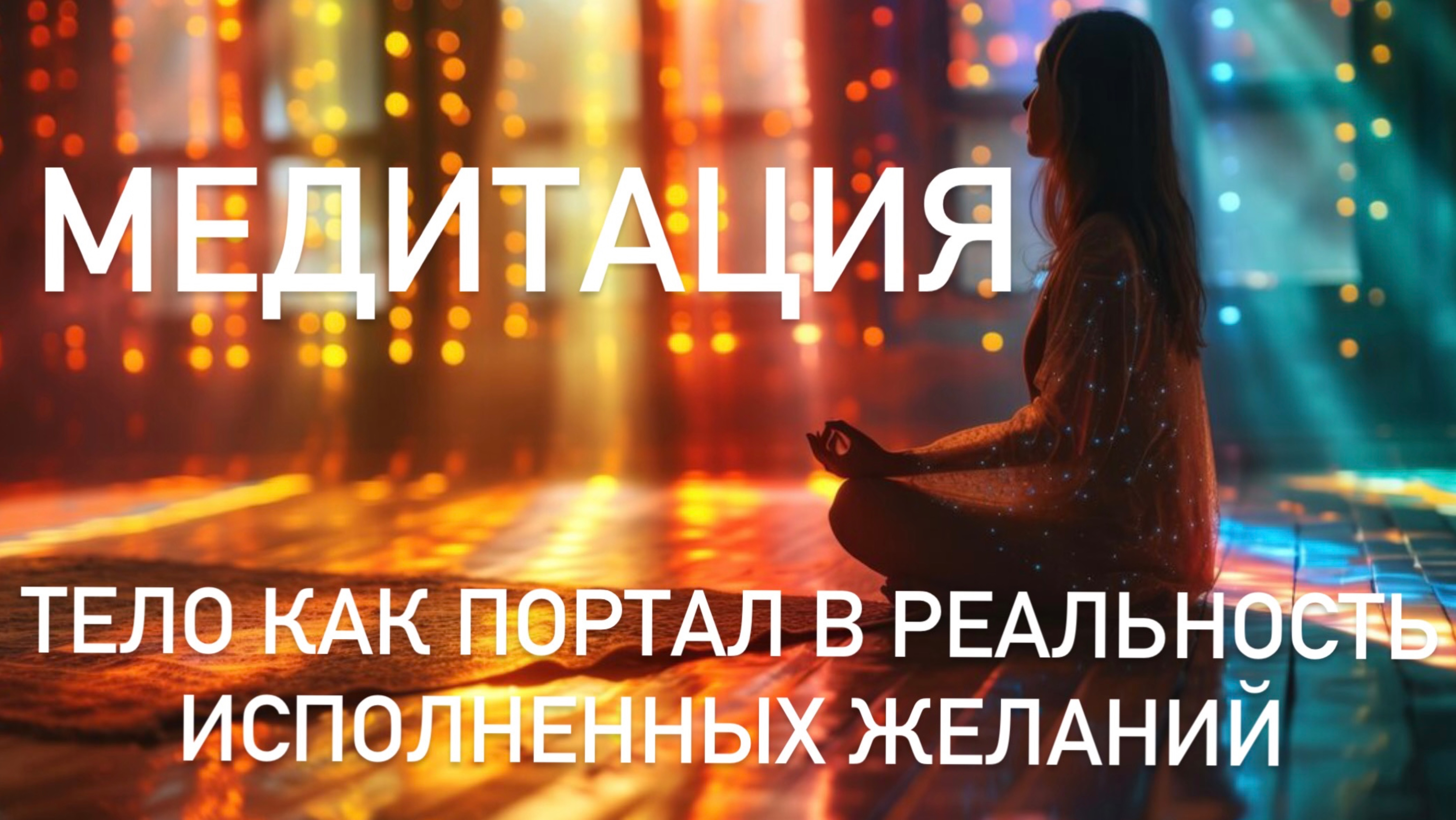 Женская медитация аффирмации: Тело как Портал в Реальность Исполненных Желаний смотреть онлайн