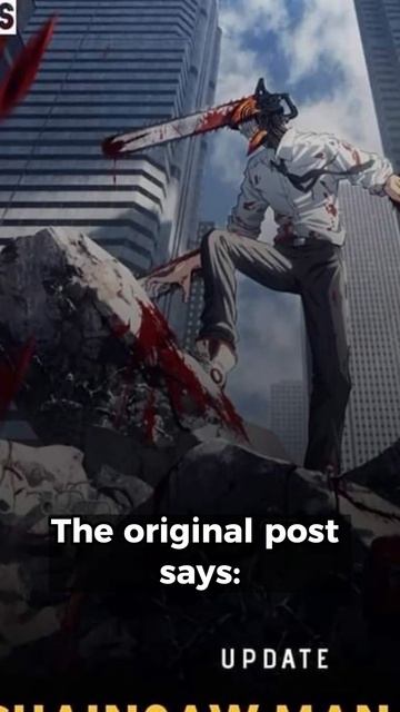 Chainsaw Man Anime Uncensored UPDATE That WILL SHOCK You !! смотреть онлайн