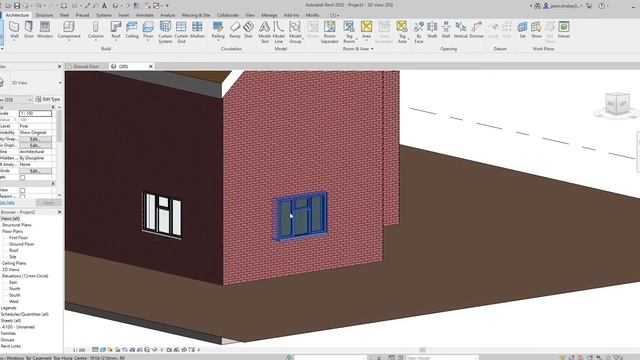 07 Drawing Windows and Changing Dimensions of Components in Revit смотреть онлайн