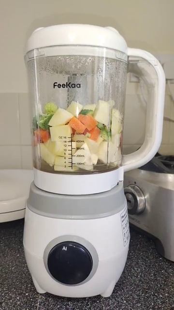 Baby Weaning: Potato, Carrot, Broccoli And Apple. #infantfood #babyfood #weaning
