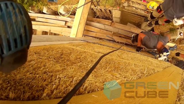 Строительство домов из соломенных панелей Green Cube смотреть онлайн