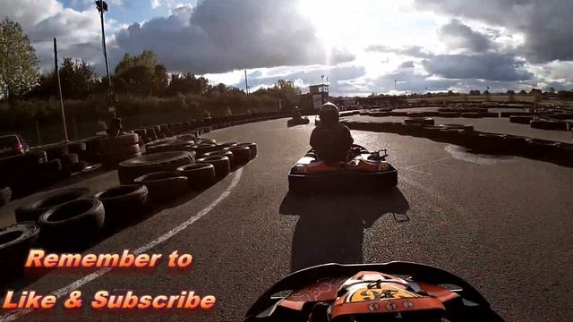 The art of overtaking in a Go Kart. смотреть онлайн
