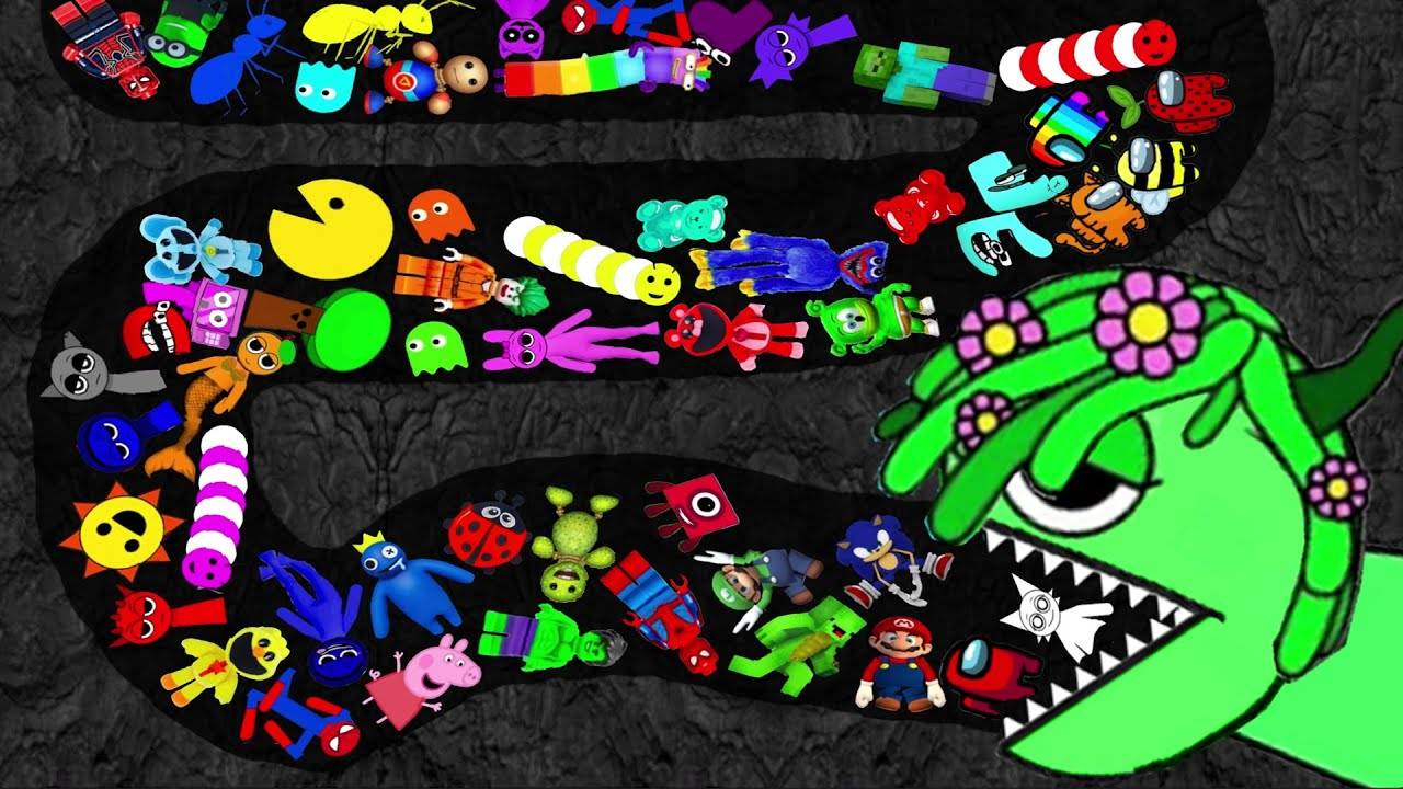 Стикмен против Спрунки, Марио против Азбуки, Лор против Соника и танцоров - Винерия ест смотреть онлайн