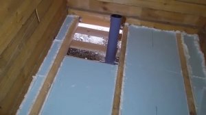 Полы в бане на свайно-винтовом фундаменте